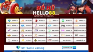 Game nổ hũ tại nhà cái Hello88 đa dạng dễ chơi dễ thắng