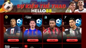 Sân chơi cá cược thể thao tại nhà cái Hello88