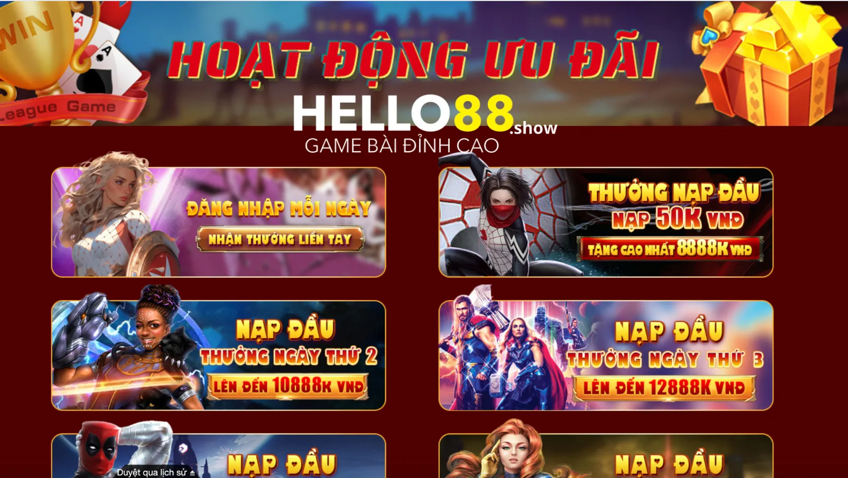 Điều kiện để nhận được ưu đãi của nhà cái Hello88 Điều kiện để nhận được ưu đãi của nhà cái Hello88